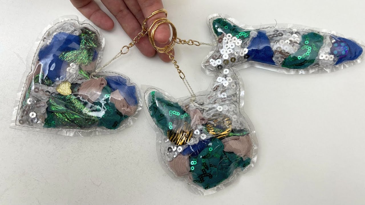 Don’t Throw Away Fabric Scraps! Make These Magical Keychains Instead ...