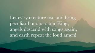 Jesus Shall Reign | Lyric Video