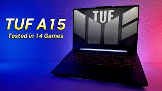 Asus TUF A15 (2023) | 14 Games Tested | RTX 4060 + R7 7735hs