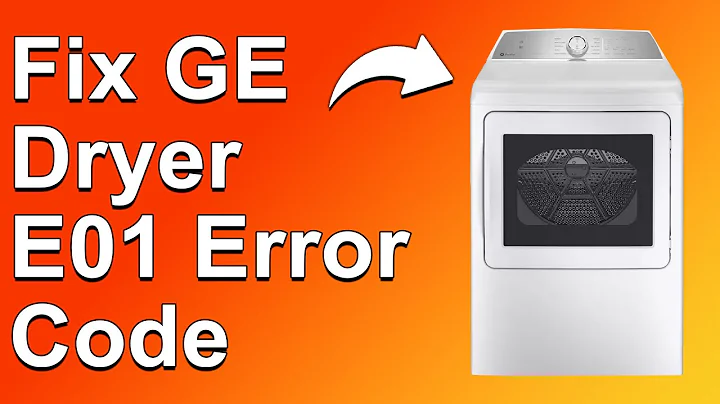 GE Dryer E01 Error Code (Issue With Thermistor Sensor - Why It Happens? Complete Guide To Fix It!)