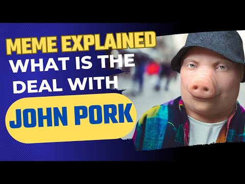 Meme Explained: Facts you DIDN'T KNOW about John Pork is Calling 🐷
