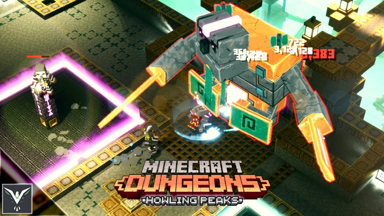 [🎣 ASMR ↪ Minecraft Dungeons] - "🎮 What in the cube world is this DLC? 💀 | For Sleep | White Noise"