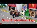 Дорожные знаки для детей |  остановка запрещена |  stop prohibited sign video for kids