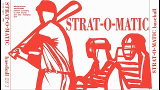 * Tutorial on How to Play Strat-O-Matic Super Advanced Baseball *