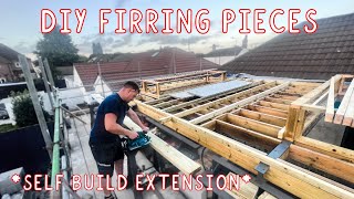 Handmaking Firring Pieces for my flat roof - Self Build Project - An Extension with a Flat Roof - UK