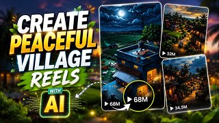 Create Viral 4K Ai Art Reels | How To Make Peaceful Ai Art Reels | Ai Art Reels Video Kaise Banaye