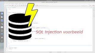 Voorbeeld Sql Injections In Php