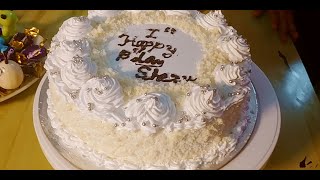 white velvet cake/ velvet cake base/ white cake