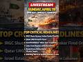 Livestream Today, Hormuz Re Closure, Cuba Blackouts, Russia Strikes, Belarus Threat