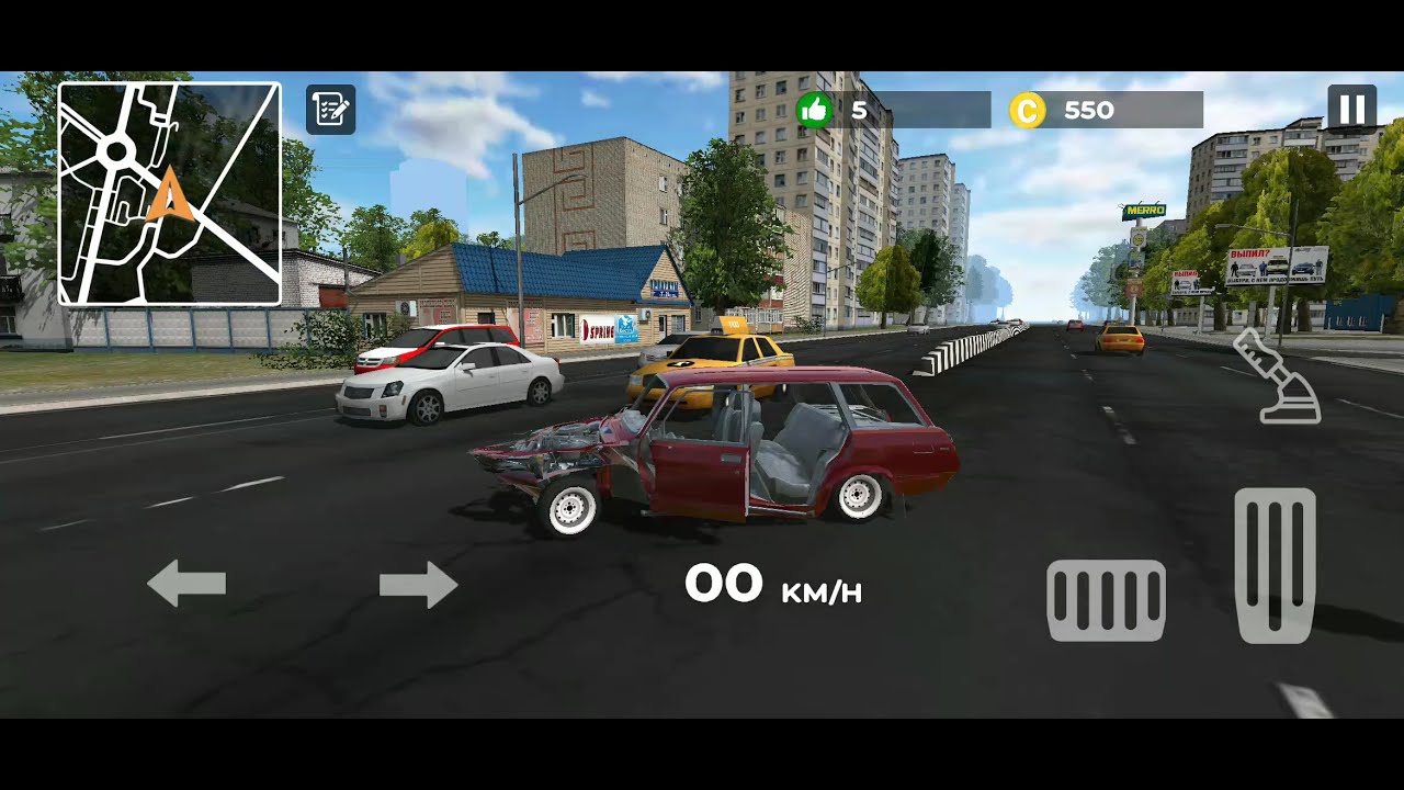 Big City Wheels New Update v1.24 Android iOS Gameplay. Симулятор курьера! Крутые гонки по городу!