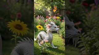 My Tiny Baby Dragon Found a Butterfly… Then Lost It in the Funniest Way #BabyDragon #TinyDrago