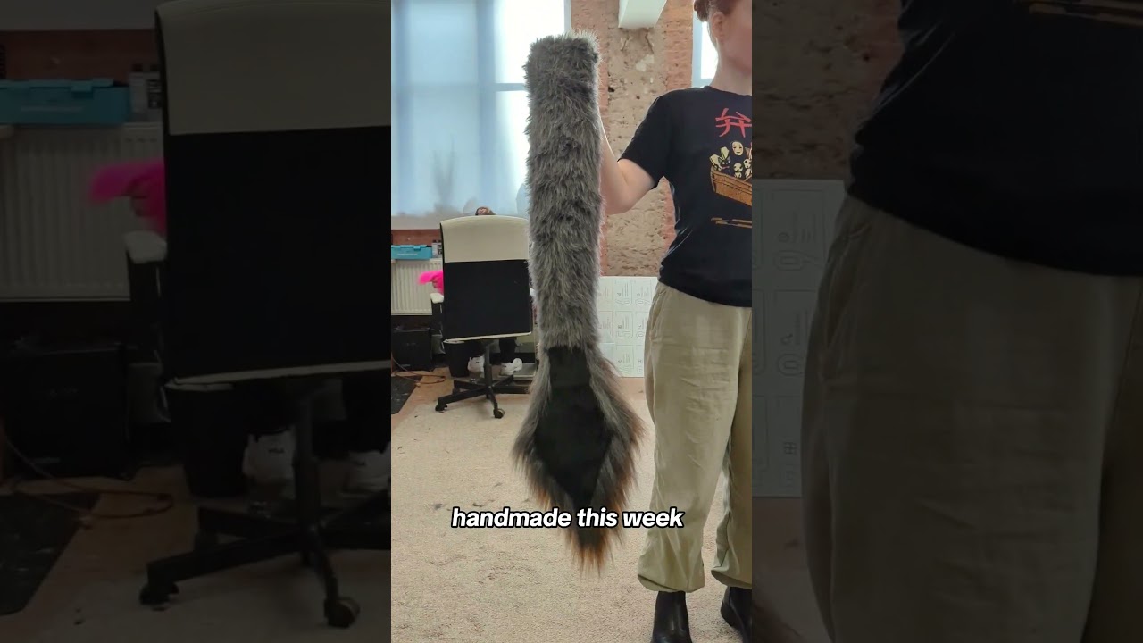 Handmade moving tails this week at The Tail Company