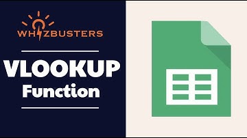 VLOOKUP Example MS Excel and Google Sheets