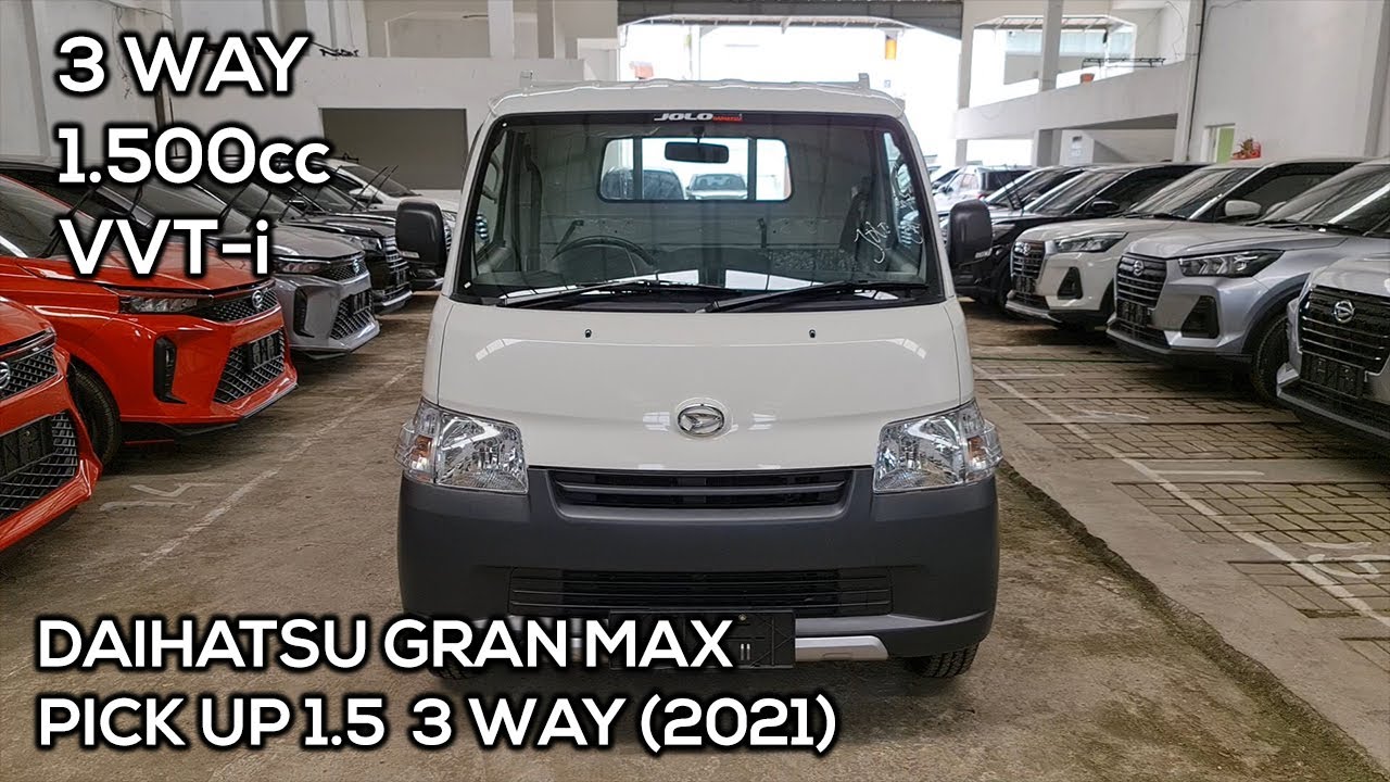 Daihatsu Gran Max Pick Up 1.5 3 Way (2021) - Exterior and Interior Tour