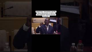 Bheki Cele spitting fire at the Ad Hoc Committee