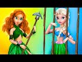 Elsa and Anna on the Island / 11 Frozen DIYs