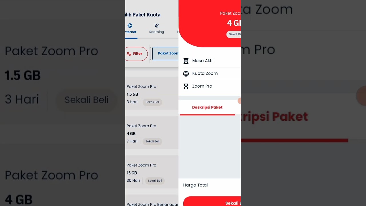 Paket Zoom Pro Telkomsel Murah Meriah