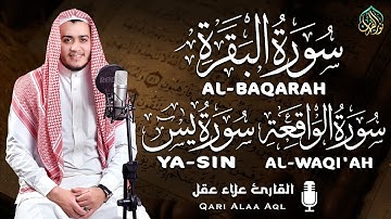 سورة البقرة، يس، الواقعة رقية للبيت وعلاج للسحر تلاوة تريح القلب وتشرح الصدر - Sourate Al-Baqara‏