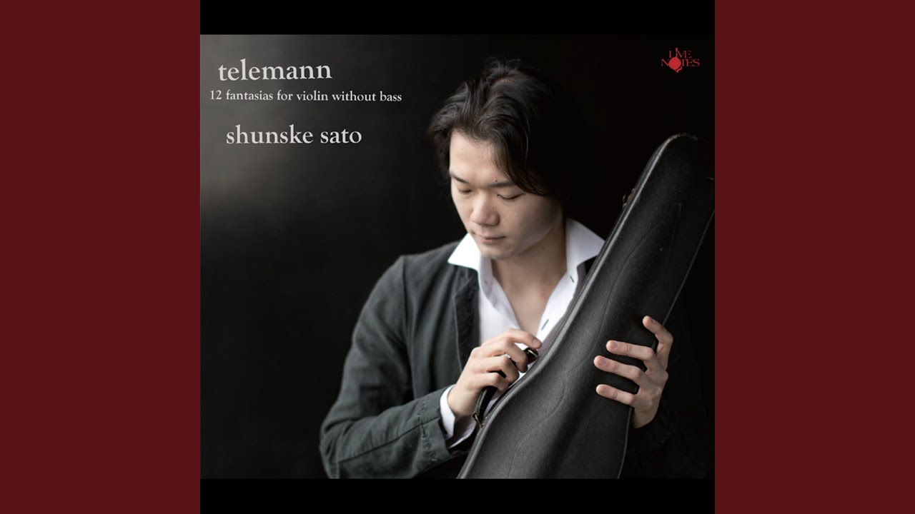 Twelve Fantasias for Solo Violin: Fantasia No. 1 in B-Flat Major, TWV 