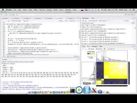 Using  rcdk and rpubchem