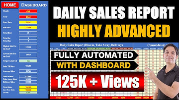 Daily Sales Report in Excel Made Easy – Build a Dashboard Fast
