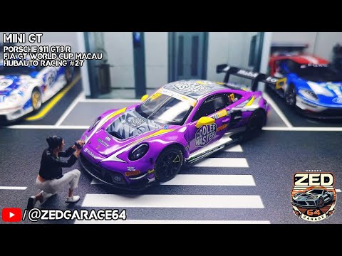 Mini Gt: Porsche 911 GT3 R - 2023 FIA GT WORLD CUP MACAU - HubAuto