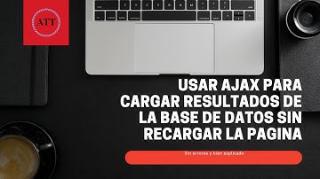 Consultar una base de datos en tiempo real usando AJAX
