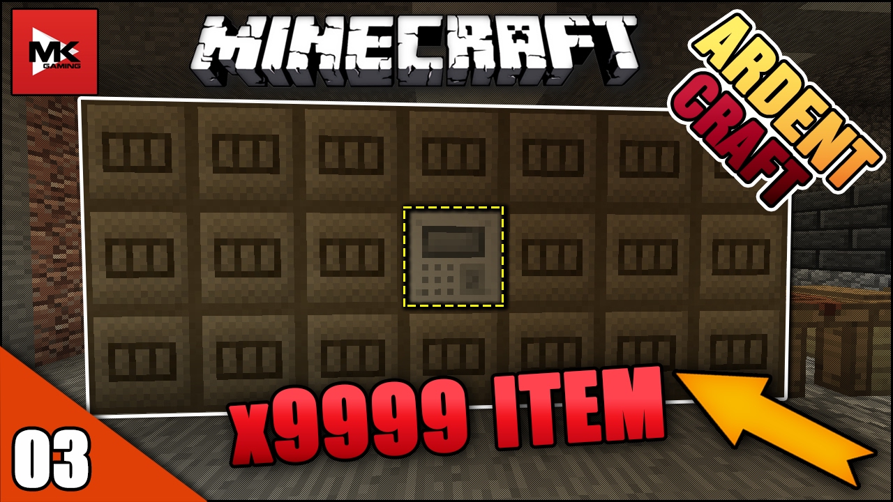 MỞ RỘNG CĂN CỨ VÀ HỆ THỐNG CHỨA ĐỒ - MINECRAFT ARDENT CRAFT #3 | MK ...