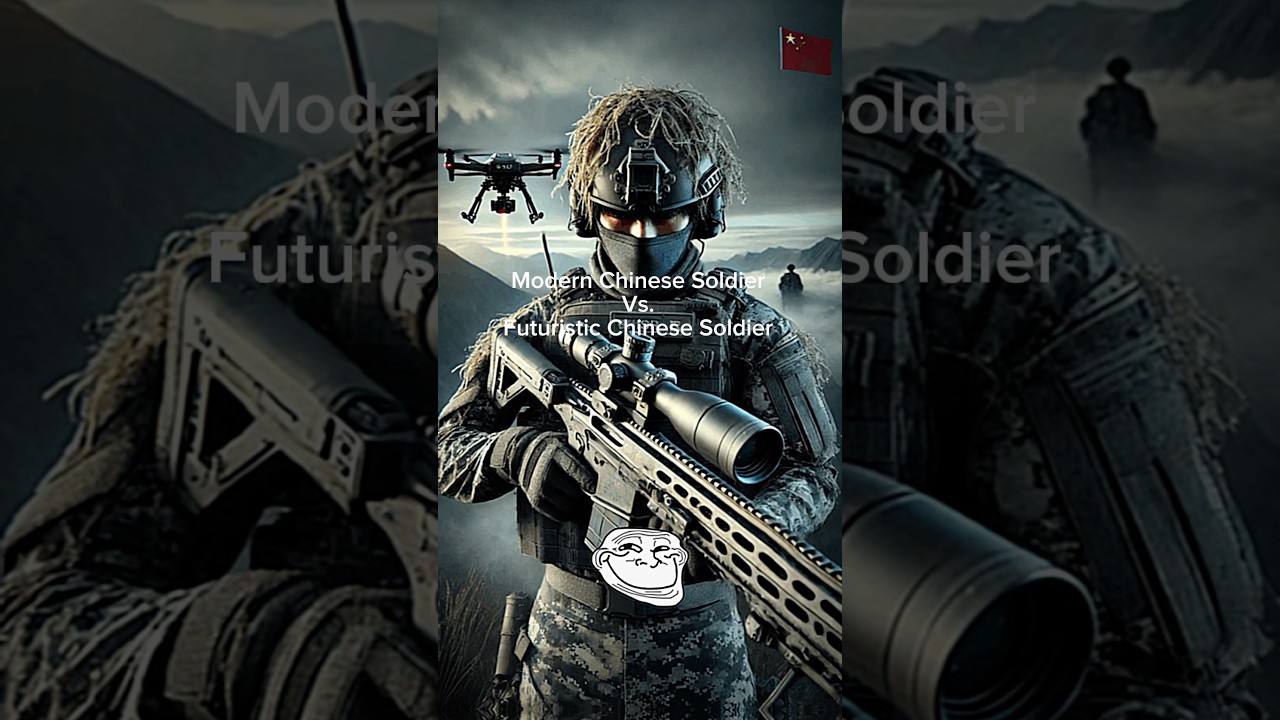 Modern Chinese Soldier vs. Futuristic Chinese Soldier - Evolution of Warfare 🔥🎯 