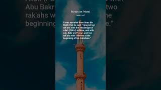 Sunan an-Nasai, Hadith: 1447, The Book of Shortening the Prayer When Traveling