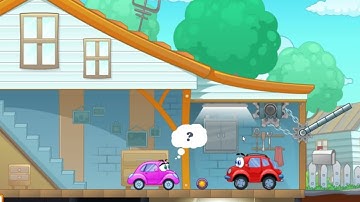 Wheely 3 Full Gameplay Walkthrough Level 1 - 12 All Levels