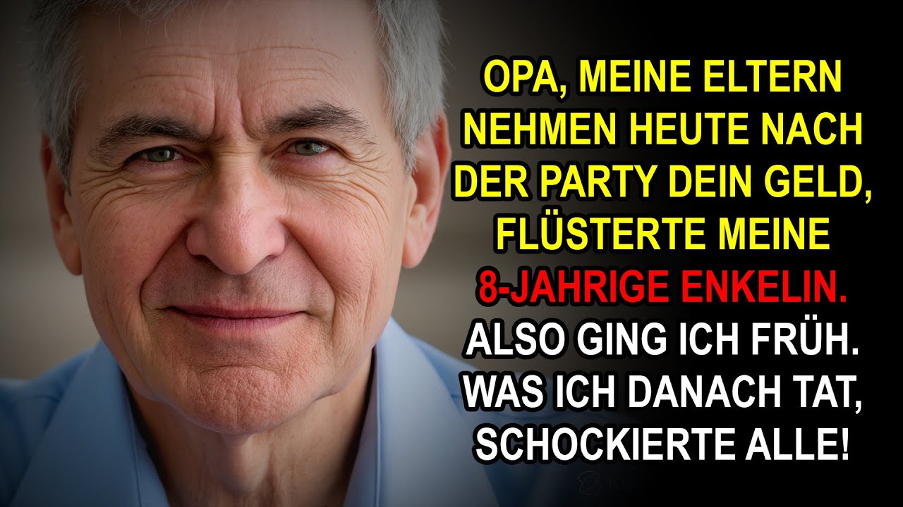 „‚Opa, heute nehmen sie dein Vermögen‘, flüsterte meine Enkelin – ich handelte sofort!“