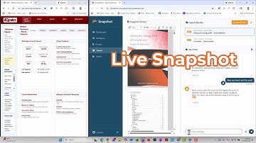 Live Snapshot: Real-Time Data Integration for Legacy Snapshot & M&A Snapshot | AI Insights Demo
