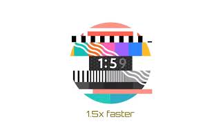 Youtube Premiere Countdown Speed Variations [Silent Partner - Space Walk]