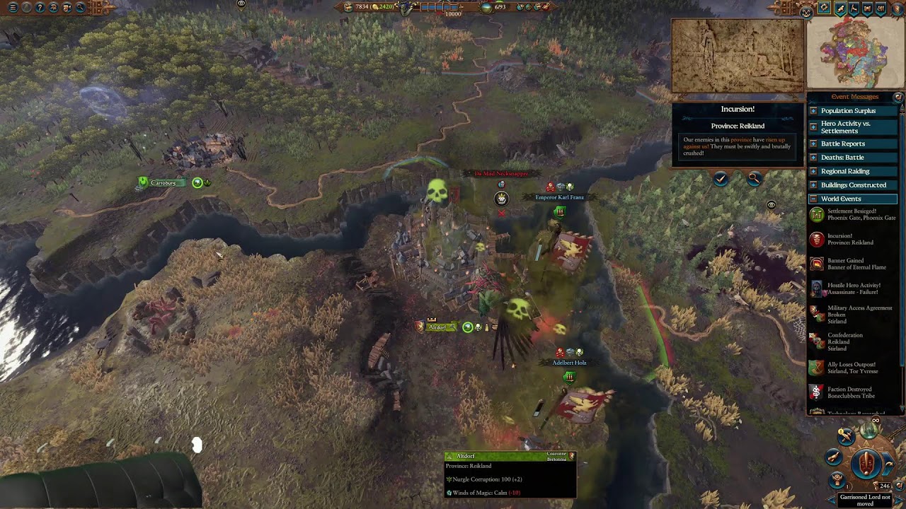 Total War: WARHAMMER III | Bretonnia Campaign: Protecting the Heartland