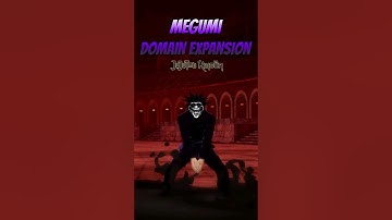 Megumi Domain Expansion !! Jujutsu Kaisen - Cursed Clash