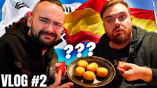 ¡COMIDA ESPAÑOLA en COREA con IBAI!  XOKAS VLOG #2