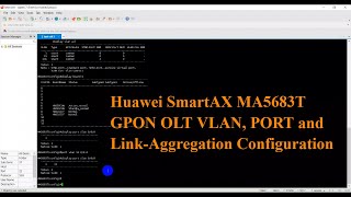 Huawei Gpon Olt Vlan Port Link-Aggregation Configuration Technical Hakim
