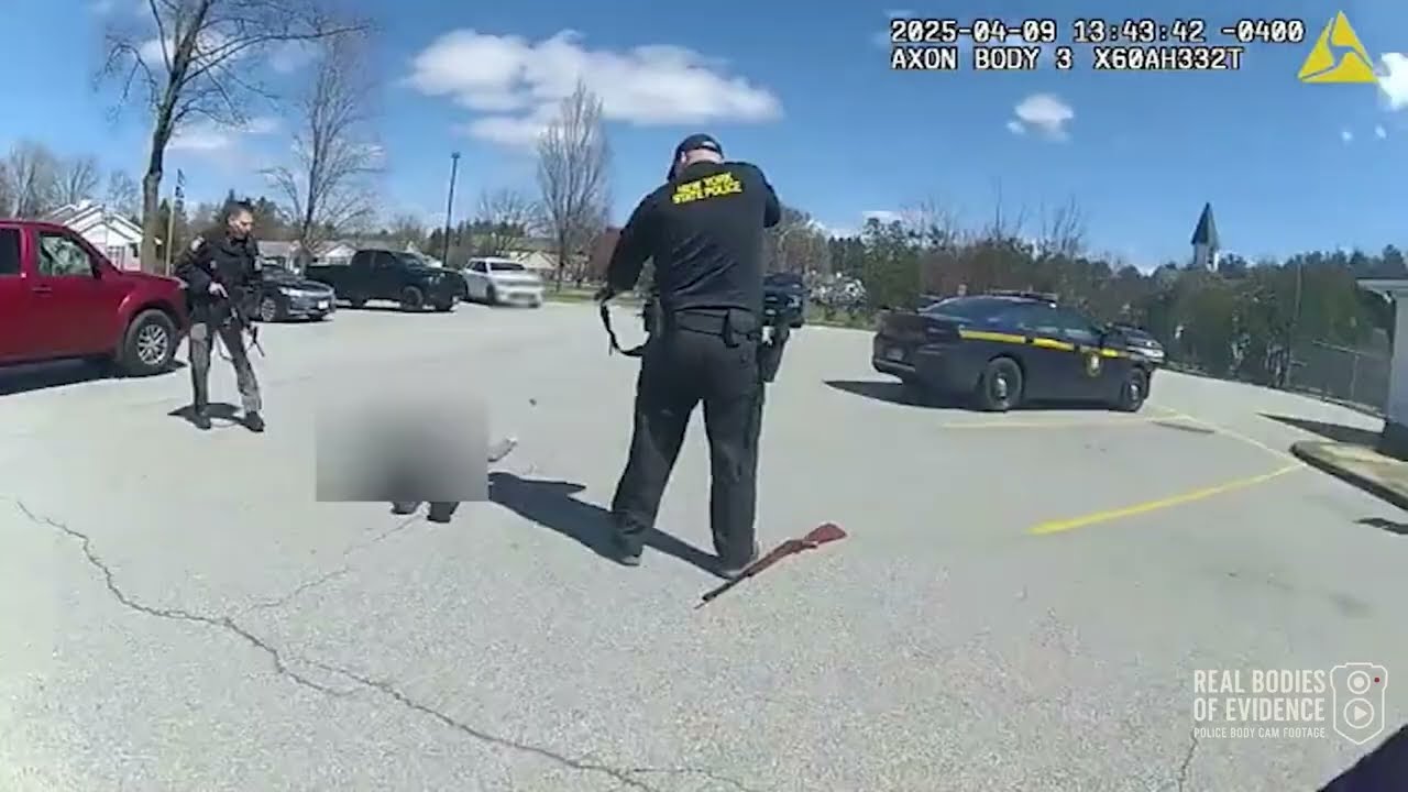 Gun Drawn Outside State Police Barracks — Ends in Fatal Shooting of Daniel Levine.