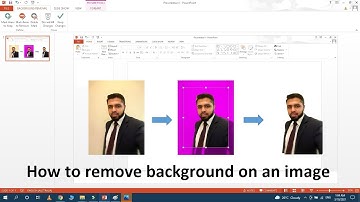 How to Remove the Background of an Image or Picture on Microsoft PowerPoint - In Three Easy Steps
