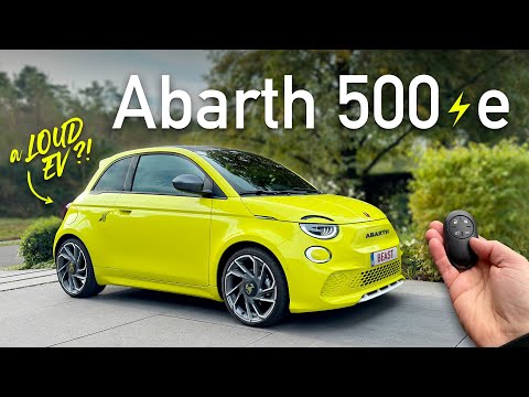 видео: 2023 Abarth 500e (155 л.с.) - самый громкий EV в истории!