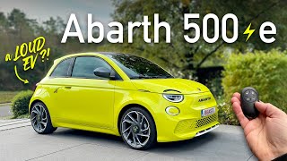 2024 Abarth 500e (155 hp)  LOUDEST EV ever!