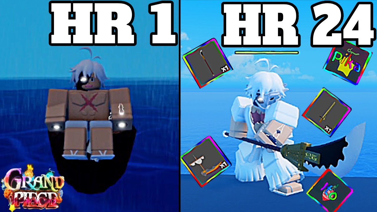 24 часа, чтобы стать сверхсильным в Grand Piece Online