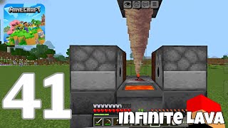 How to Make Infinite Lava farm Source In Minecraft