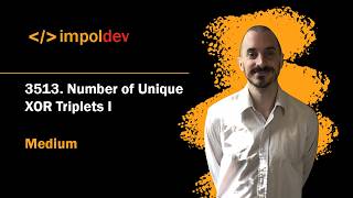 Number of Unique XOR Triplets I | LeetCode 3513 - Python