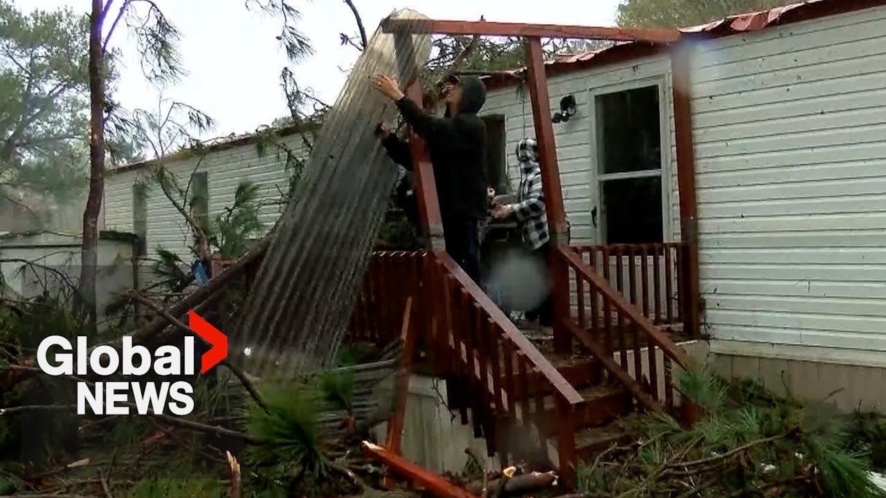 US storm: Heavy rain, powerful winds batter East Coast from Florida to ...