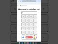 Build a Simple Calculator with HTML, CSS &amp; JavaScript | Coding Shorts #webdevelopment#short