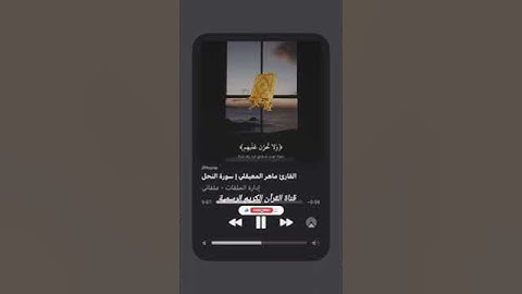 #ماتيسر_من سورة النحل بصوت القارئ الشيخ ماهر المعيقلي قناة القرآن الكريم الرسمية