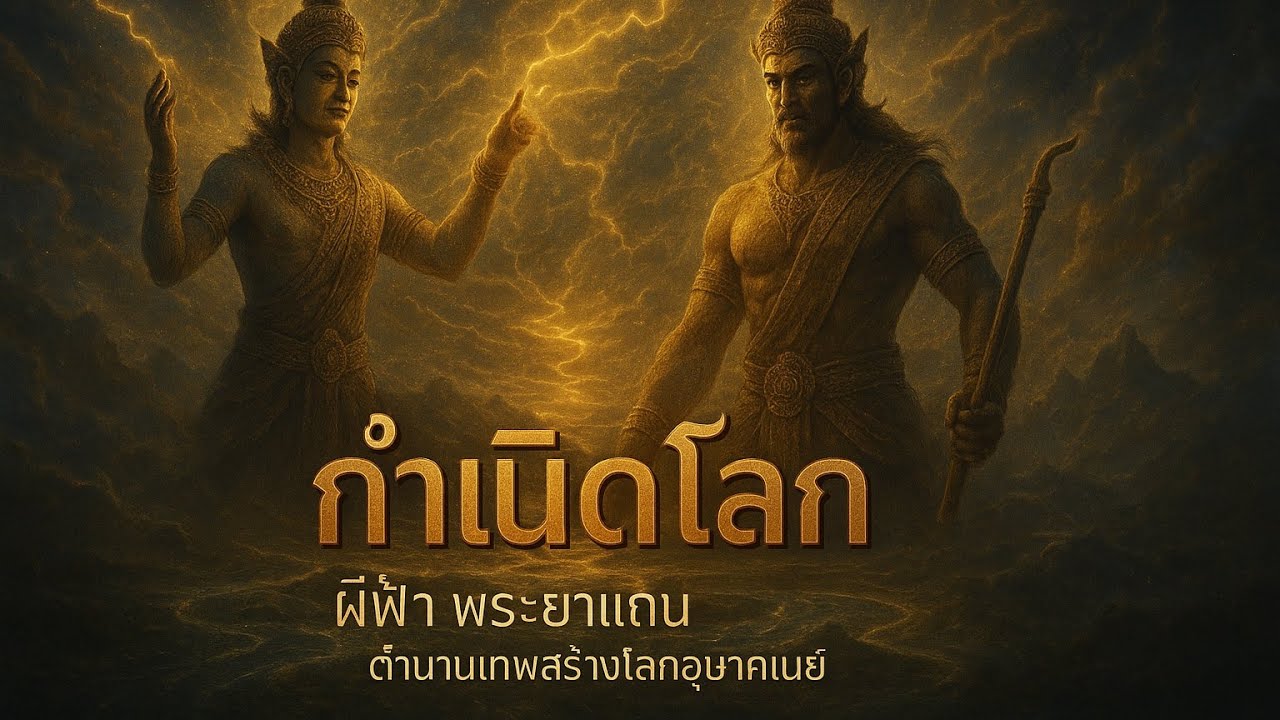 กำเนิดโลก ผีฟ้าพระยาแถน ตำนานเทพสร้างโลกอุษาคเนย์ ตำนานเรื่องเล่า PODCAST