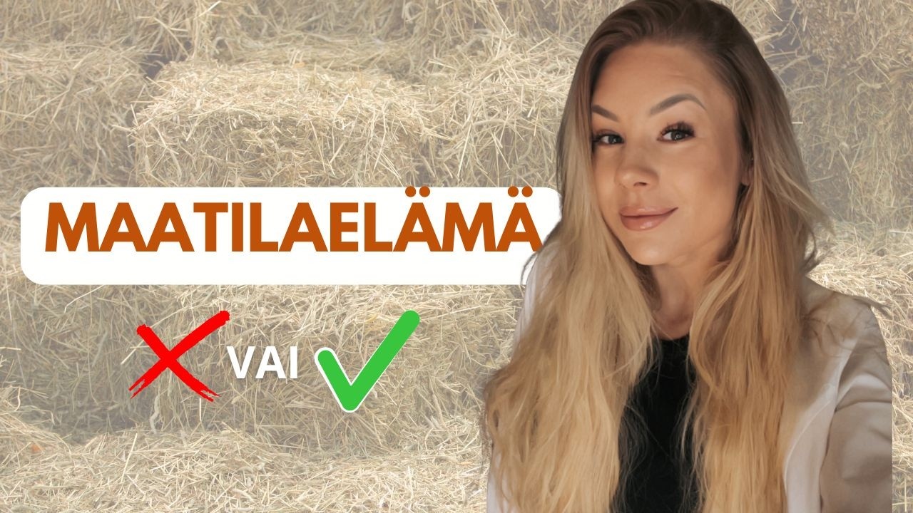Kannattiko muuttaa maalle?? 🤔